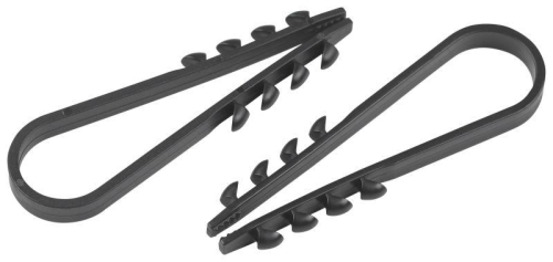 Дюбель-хомут 19-25мм для круглого кабеля NO-224-561 черн. (уп.10шт) Эра Б0066259