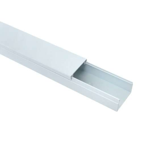 Кабель-канал 40х25 L2000 пластик бел. EKF kkm-40-25