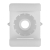 Площадка под стяжку для прямого монтажа 22х16мм бел. (уп.100шт) Rexant 07-2110