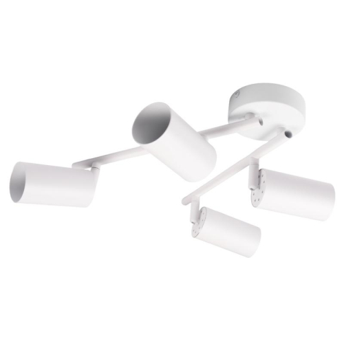 Светильник PCL-0504 4xGU10 IP20 230В WH настен./потолочн. декор. под лампу JazzWay 5066748