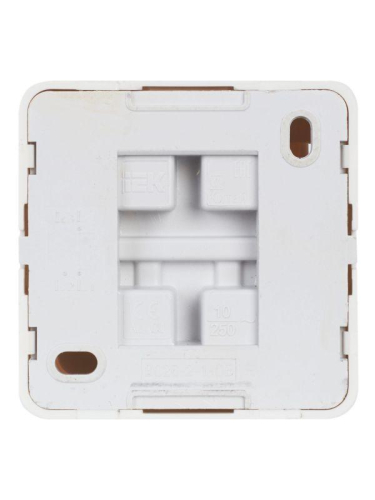 Выключатель 2-кл. ОП Октава 10А IP20 ВС20-2-1-ОБ с индикацией бел. GENERICA EVO21-K01-10-DC