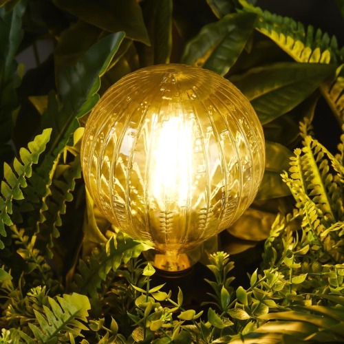 Лампа светодиодная филаментная Loft 271 YX-G125175LXFEC01 4Вт 2200К E27 DIM Voltega 8575