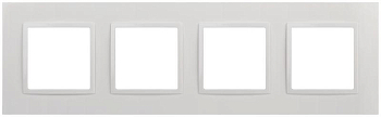 Рамка 4-м Elegance 14-5014-01 Classic бел. Эра Б0060586