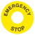 Табличка для кнопок 22мм "EMERGENCY STOP" EKF scep-es Табличка для кнопок 22мм "EMERGENCY STOP" EKF scep-es