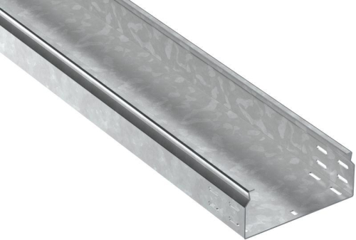 Лоток листовой неперфорир. 80х200 L2500 сталь 1.5мм HDZ ESCA 7 IEK CLN10-080-200-150-D25-HDZ