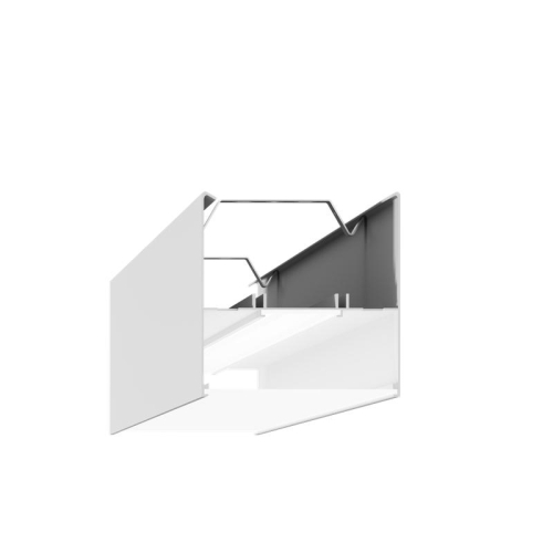 Светильник светодиодный ДПО/ДСО TS 02 S 48 OP 840 L1500 WH 1500х60х60мм 40Вт 4000К IP20 подвесной/накладной линейный со сквоз. провод. в компл. с тросом 3м бел. Русский Свет 11050224297