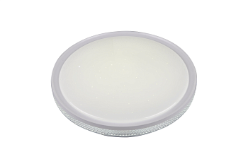 Светильник светодиодный LBS-7737 80Вт 3000-6000К 7800лм настенно-потолочный управляем. пульт бел. Camelion 14531