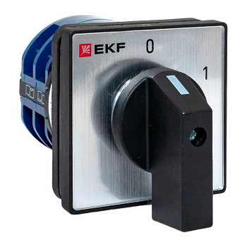Переключатель кулачковый ПК-1-13 3п 32А "0-1" IP65 EKF pk-1-13-32-65