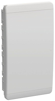 Корпус ЩРВ-П-36 TEKFOR IP41 бел. дверь пластик. IEK TF5-KP13-V-36-41-K01-K01