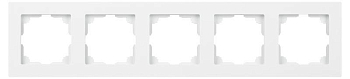 Рамка 5-м СП Accent 6-505-01 бел. Intro Б0063775