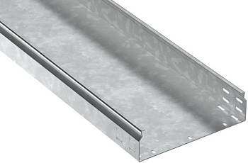 Лоток листовой неперфорир. 80х300 L2500 сталь 1.5мм HDZ ESCA 7 IEK CLN10-080-300-150-D25-HDZ