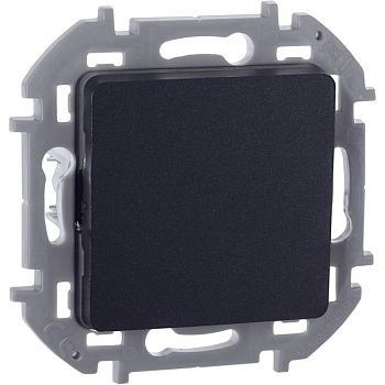 Выключатель 1-кл. Inspiria 10А IP20 250В 10AX механизм антрацит IEK 673603