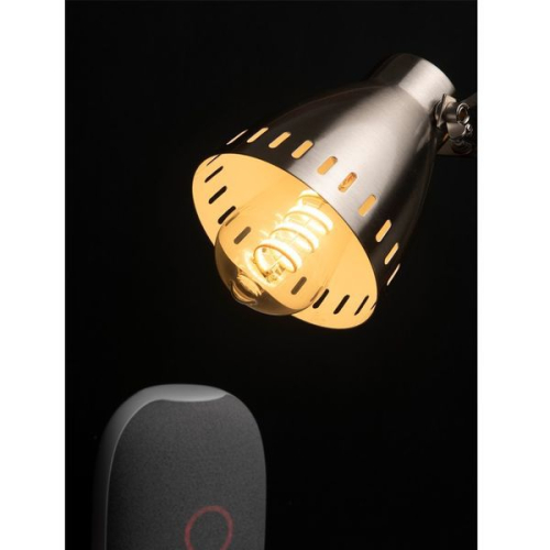 Лампа филаментная Умная ST64 4.9Вт прозрачная RGB E27 220-240В EKF slwf-e27-st64-fil-rgbw