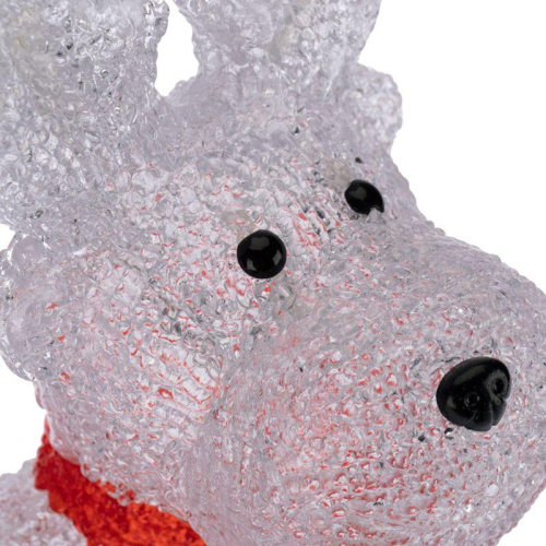 Фигура светодиодная акриловая "Олененок в шарфе" 20х17х30см 24LED 1Вт IP20 элементы питания 2хAA (не в компл.) Neon-Night 513-314