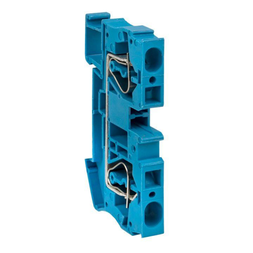 Колодка клеммная ST-4 41А пружинная син. EKF plc-jxb-st-4-blue