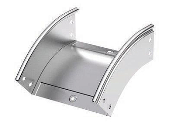 Угол для лотка вертикальный внешний 45град. 500х100 CD 45 в компл. с крепежн. элемент. DKC 36886K