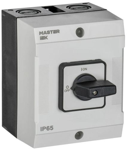 Переключатель кулачковый 25А (сх. 92) в боксе стандартная рукоятка IEK MI-CS20-025-092