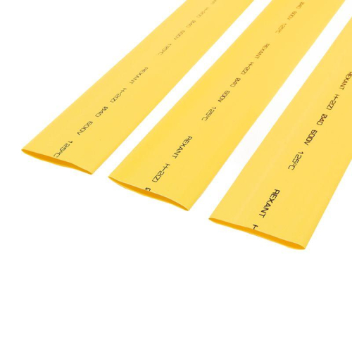 Трубка термоусадочная ТУТ нг 40.0/20.0 желт. 1м Rexant 24-0002