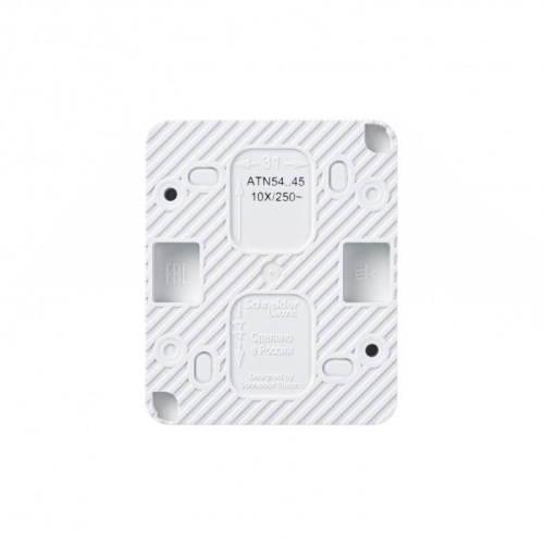 Розетка 1-м ОП AtlasDesign PROFI 16А IP54 250В заземл. защ. шторки бел. SE ATN540145