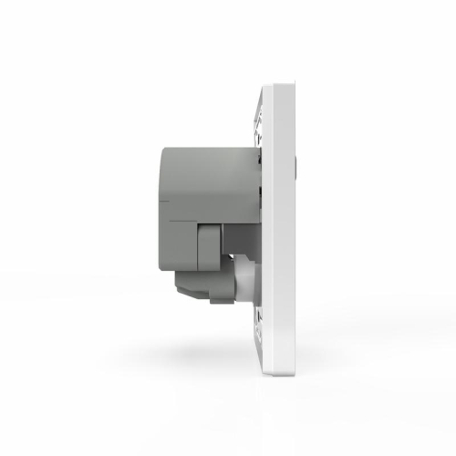 Розетка 1-м СП Pixel IP20 с заземл. с 2-мя заряд. устр. USB тип A+A механизм бел. TOKOV ELECTRIC TKE-PX-R1U2A-C01