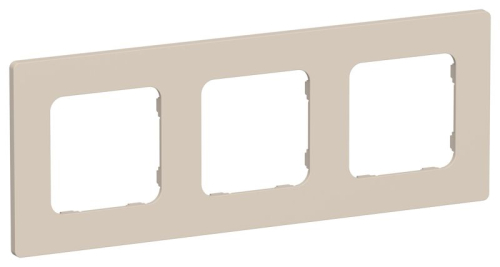 Рамка 3-м СП FLITE РУ-3-К-ФлЛ льняной IEK FI-M32-32-20-K88