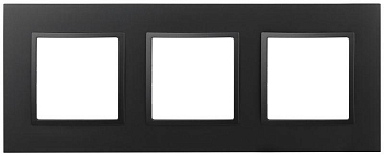 Рамка 3-м Elegance 14-5013-05 Classic антрацит Эра Б0060585