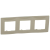 Рамка 3-м Etika светл. галька IEK 672523