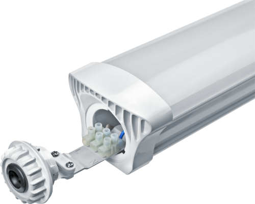 Светильник светодиодный ДСП 14 135 DSP-CC-46-6.5K-IP65-LED-R 46Вт 6500К IP65 5700лм 176-264В (аналог ЛСП 2х58) Navigator 14135