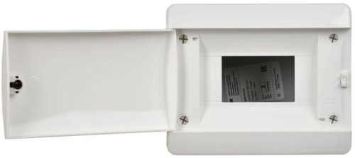 Корпус ЩРВ-П-6 UNION Compact IP41 бел. дверь пластик. IEK UIC-KP13-V-06-41-K01