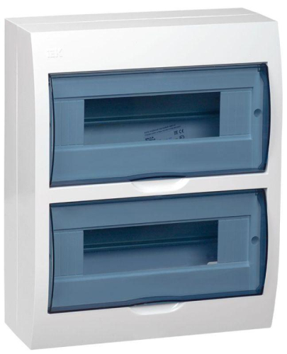 Корпус навесной ЩРН-П-24 Krepta 3 IP41 пластик. бел. IEK MKP12-N-24-40-10