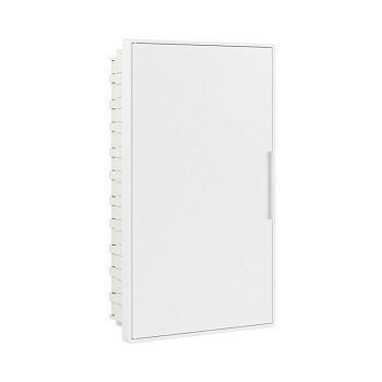 Щиток встраиваемый Фрейм (FRAME) 36мод. с бел. дверцей с 4 шинами PEN (2шт на 8 отверст. и 2шт на 10 отверст.) бел. DKC F36B1WW