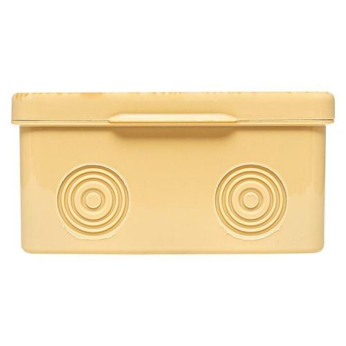 Коробка распаячная КМР-030-034 пылевлагозащ. 100х100х55 без мембранных вводов свет. дерево EKF plc-kmr-030-034-s