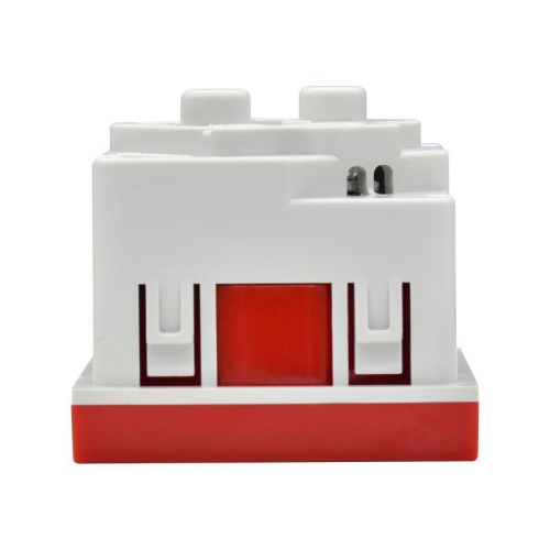 Розетка PRIMER 45град. с заземл. защ. шторки винт. зажим РКС-20-32-П-45 красн. IEK PR-KK40D-RSZH-2-2-45-K04