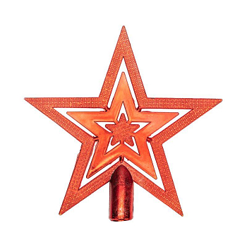 Фигура "Звезда" 20см IP20 на елку красн. Neon-Night 501-005