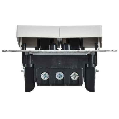 Выключатель проходной 2-кл. СП BRITE ВС10-2-6-БрАБ 10А механизм арктич. бел. IEK BR-V22-0-10-K91