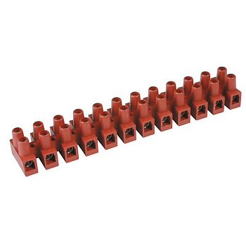 Колодка клеммная винтовая OK-435-12-FV 12х16мм фиберглас DKC 43512FV