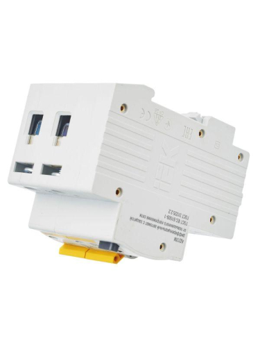 Выключатель автоматический дифференциального тока 2п C 50А 30мА тип A 4.5кА АД-12М KARAT IEK MAD12-2-050-C-030