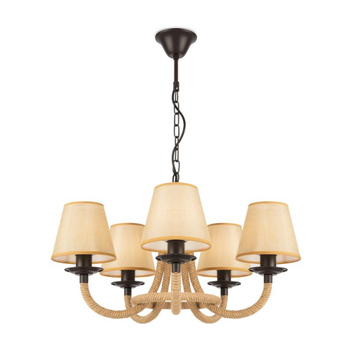 Люстра Corda 60Вт E14х5 IP20 Freya FR4402-PL-05-GB