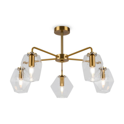 Люстра Dimension 60Вт E14х5 IP20 Freya FR5177PL-05BS