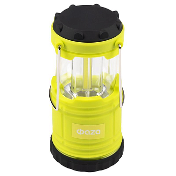 Фонарь светодиодный кемпинговый складной CF3-L1W-gn 1Вт ФАZА 5023482
