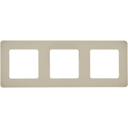 Рамка 3-м Inspiria сл. кость IEK 673951