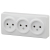 Розетка 3-м ОП Эра Эксперт 11-2207-01 16А IP20 250В 3х2P бел. Эра Б0020697 Розетка 3-м ОП Эра Эксперт 11-2207-01 16А IP20 250В 3х2P бел. Эра Б0020697