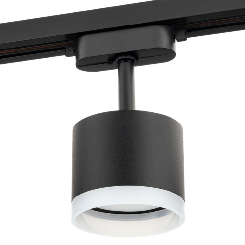 Светильник трековый ARTLINE поворотный 85х85х70мм GX53 230В алюм./пластик. 4кв.м черн. Ritter 59862 0