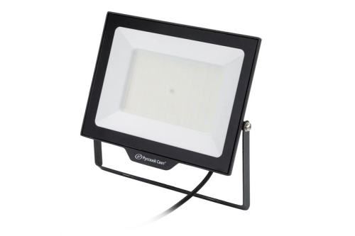 Прожектор светодиодный СДО FL 10 C 150W VW 840 BK CL 327х260х31.5мм 150Вт 4000К IP65 уличный черн. Русский Свет 15081023280