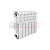 Радиатор BASE L Version 2.0 Alu 350 12с (84шт/пал.) VALFEX CO-BS350/12 L