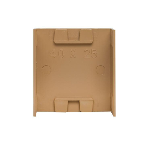 Соединитель на стык 40х25 под свет. дерево Plast PROxima (уп.4шт) EKF conl-40-25x4