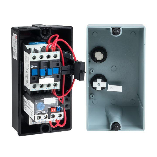 Пускатель КМЭ 9А 230В с РТЭ Ir-7-10А IP65 в корп. PROxima EKF ctrp-r-9-220v
