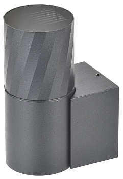 Светильник 5220 GU10 IP65 уличный настенный сер. IEK LT-UBU0-5220-GU10-1-K03