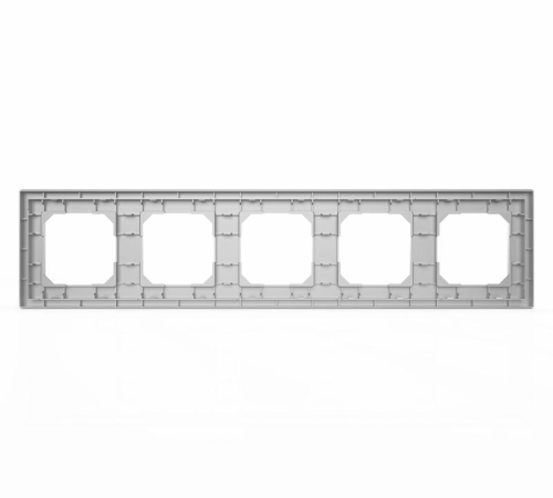 Рамка 5-м Pixel алюм. TOKOV ELECTRIC TKE-PX-RM5-C03
