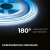 Лента светодиодная 24В 12Вт/м COB 320диод/м IP20 1000лм/м CRI90+ холод. бел. 6500К (уп.5м) Apeyron 00-383